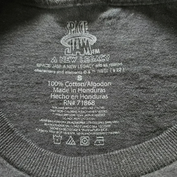 Space Jam A New Legacy Graphic T-Shirt, Black RN#71868 (size S) - Picture 3 of 3